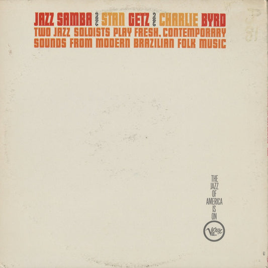 Stan Getz, Charlie Byrd / スタン・ゲッツ チャーリー・バード / Jazz Samba (V-8432)