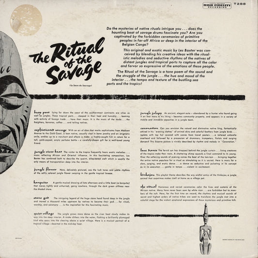 Les Baxter / レス・バクスター / Ritual Of The Savage (T 288)