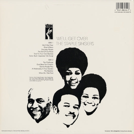 The Staple Singers - We'll Get Over (MPS-8532) LP 1986 US Stax|中古LP