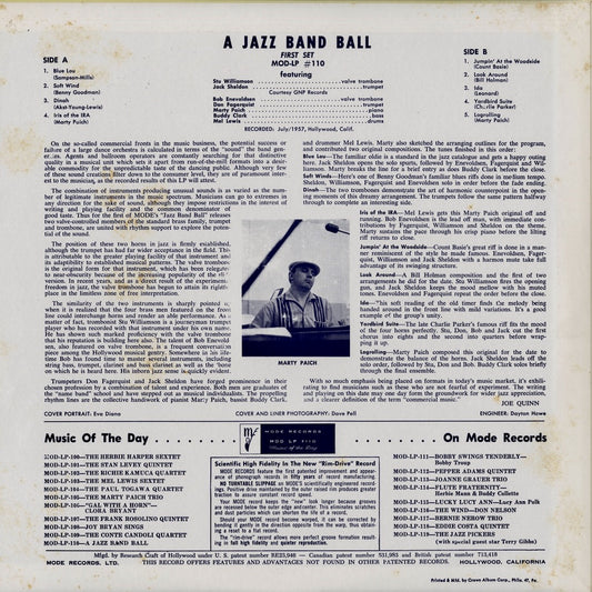 Stu Williamson / スチュ・ウィリアムソン / A Jazz Band Ball -First Set (35225)