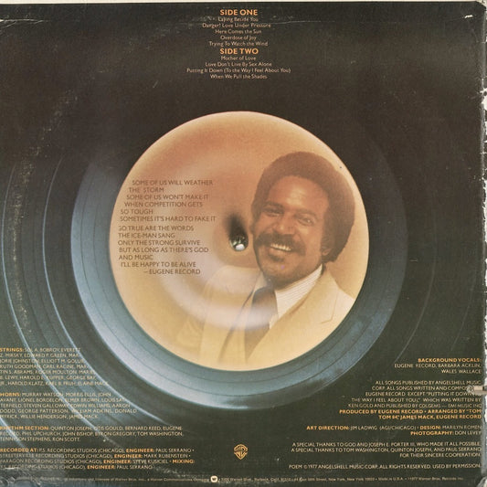 Eugene Record - The Eugene Record (BS 3018) 1977 US Warner Bros.|中古LP