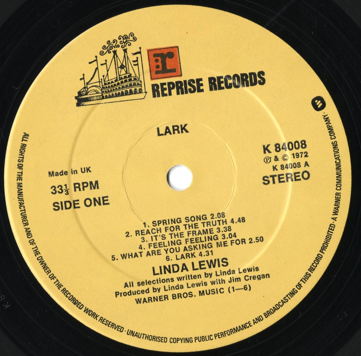 Linda Lewis / リンダ・ルイス / 2 Originals Of Linda Lewis - Lark / Fathoms Deep -2LP (K 84008)