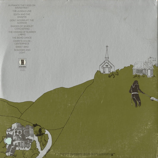 Joni Mitchell - The Hissing Of Summer Lawns (7E-1051) LP 1975 US Asylum|中古LP