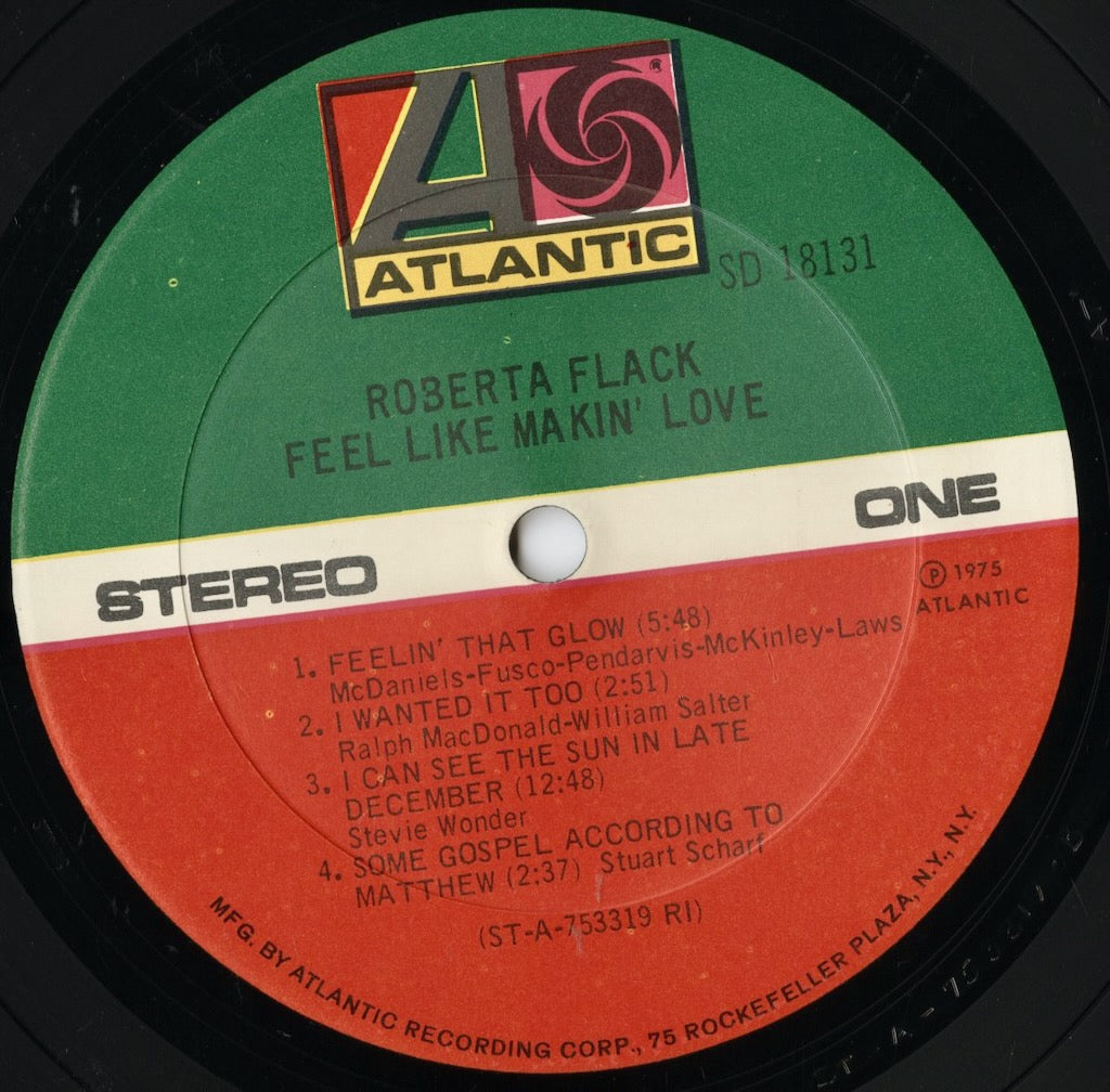 Roberta Flack / ロバータ・フラック / Feel Like Makin' Love (SD 18131)