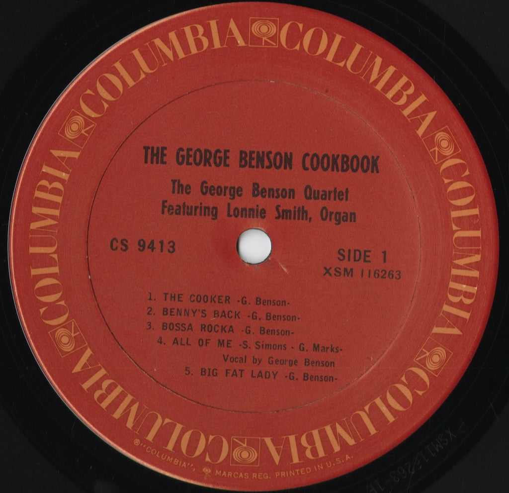 George Benson - The George Benson Cookbook (CS 9413) 1970 US Columbia|中古LP