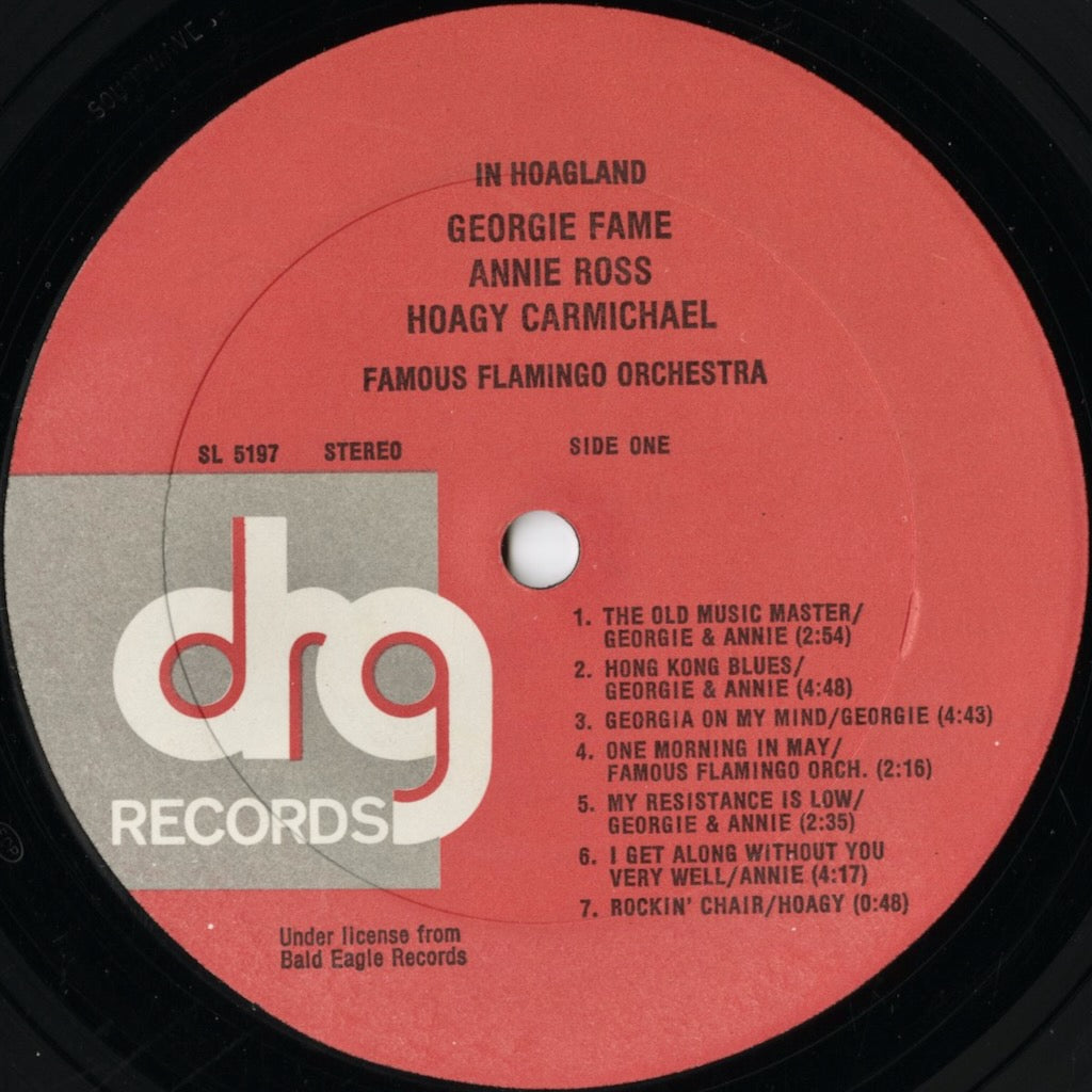 Georgie Fame / Annie Ross / Hoagy Carmichael / ジョージ・フェイム アニー・ロス ホーギー・カーマイケル / In Hoagland (SL 5197)