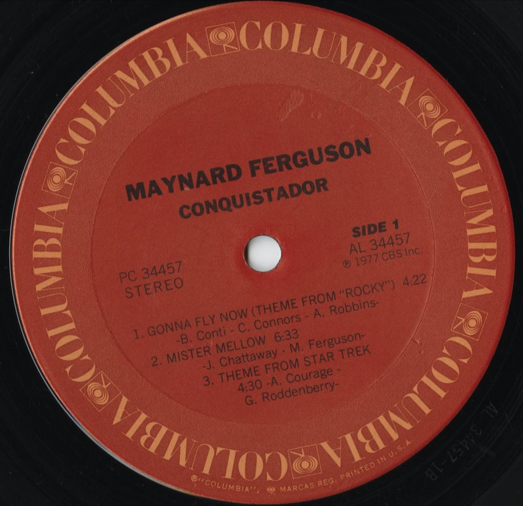 Maynard Ferguson - Conquistador (PC 34457) LP 1977 US Columbia|中古LP