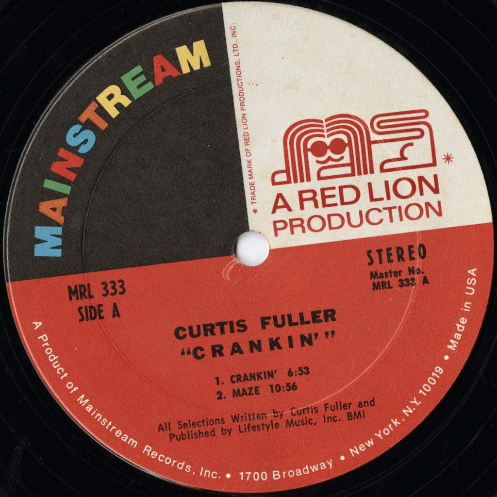 Curtis Fuller / カーティス・フラー / Crankin' (MRL 333)