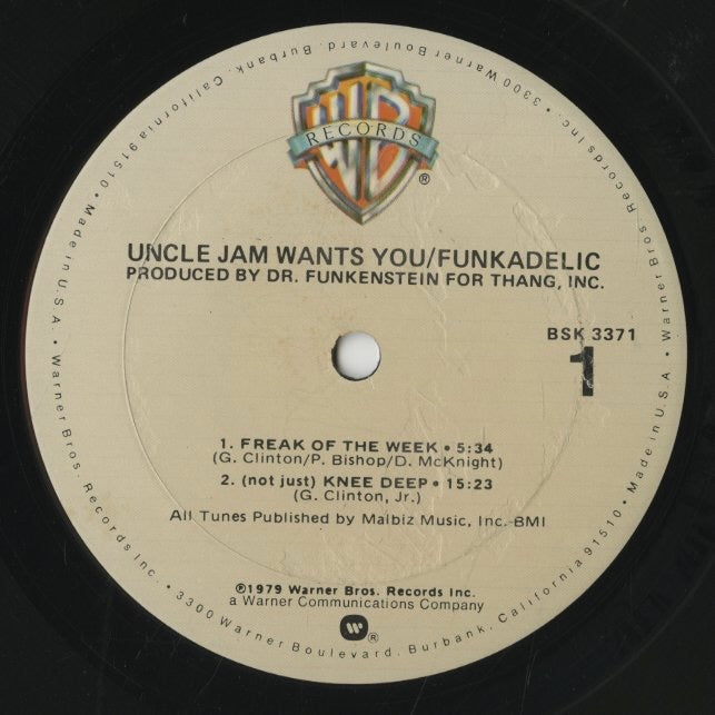 Funkadelic / ファンカデリック / Uncle Jam Wants You (BSK 3371)