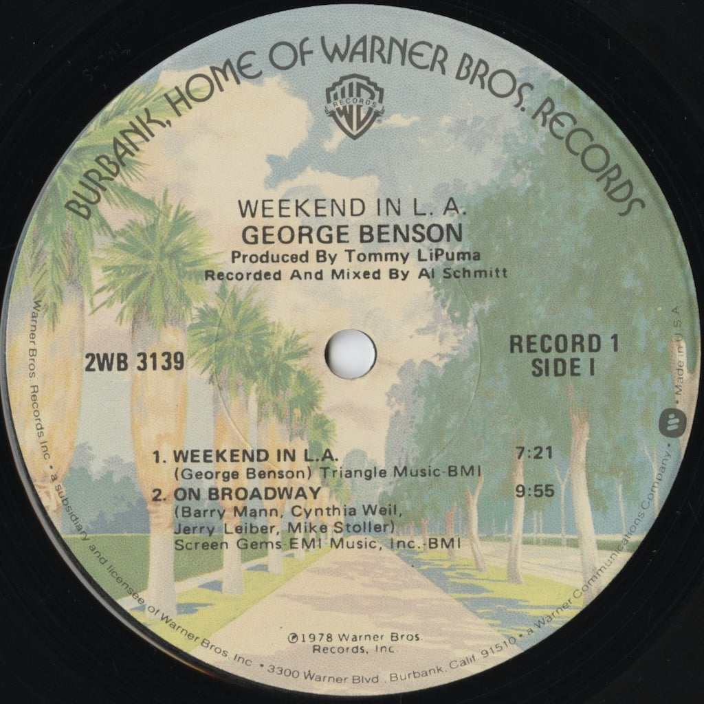 George Benson – Weekend In L.A. (2WB 3139) 2LP 1978 US Warner Bros. | 中古LP