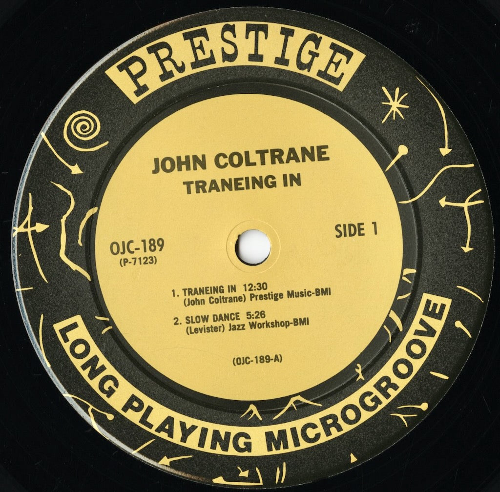 John Coltrane With The Red Garland Trio / ジョン・コルトレーン / Traneing In (OJC-189)