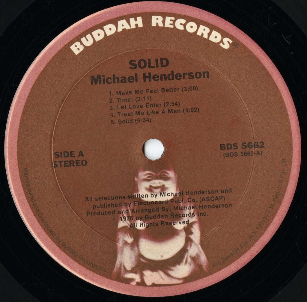Michael Henderson / マイケル・ヘンダーソン / Solid (BDS 5662)