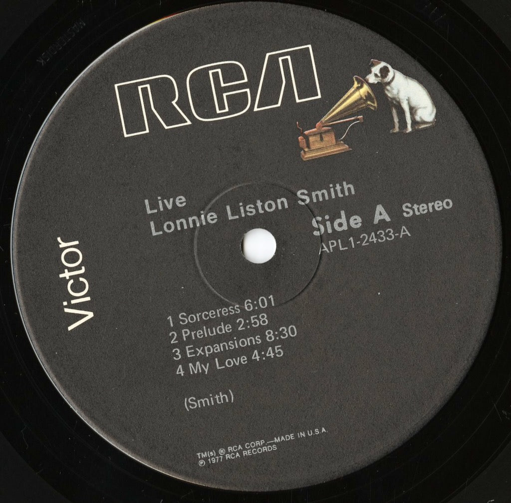 Lonnie Liston Smith - Live! (APL1-2433) LP 1977 US RCA|中古LP