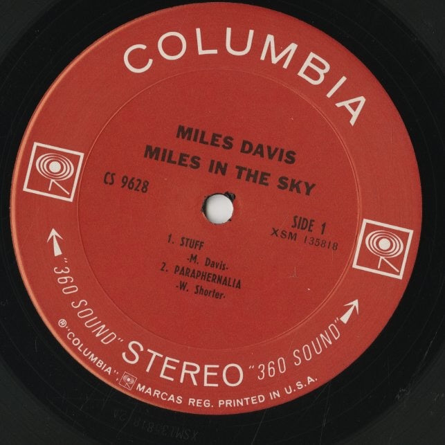 Miles Davis / マイルス・デイヴィス / Miles In The Sky (CS 9628)