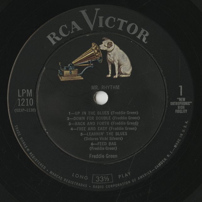 Freddie Green / フレディー・グリーン / Mr. Rhythm (LPM-1210)
