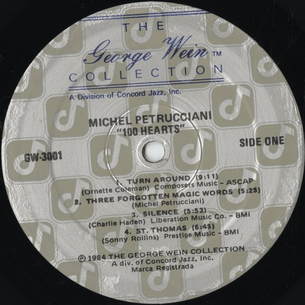 Michel Petrucciani / ミシェル・ペトルチアーニ / 100 Hearts (GW-3001)
