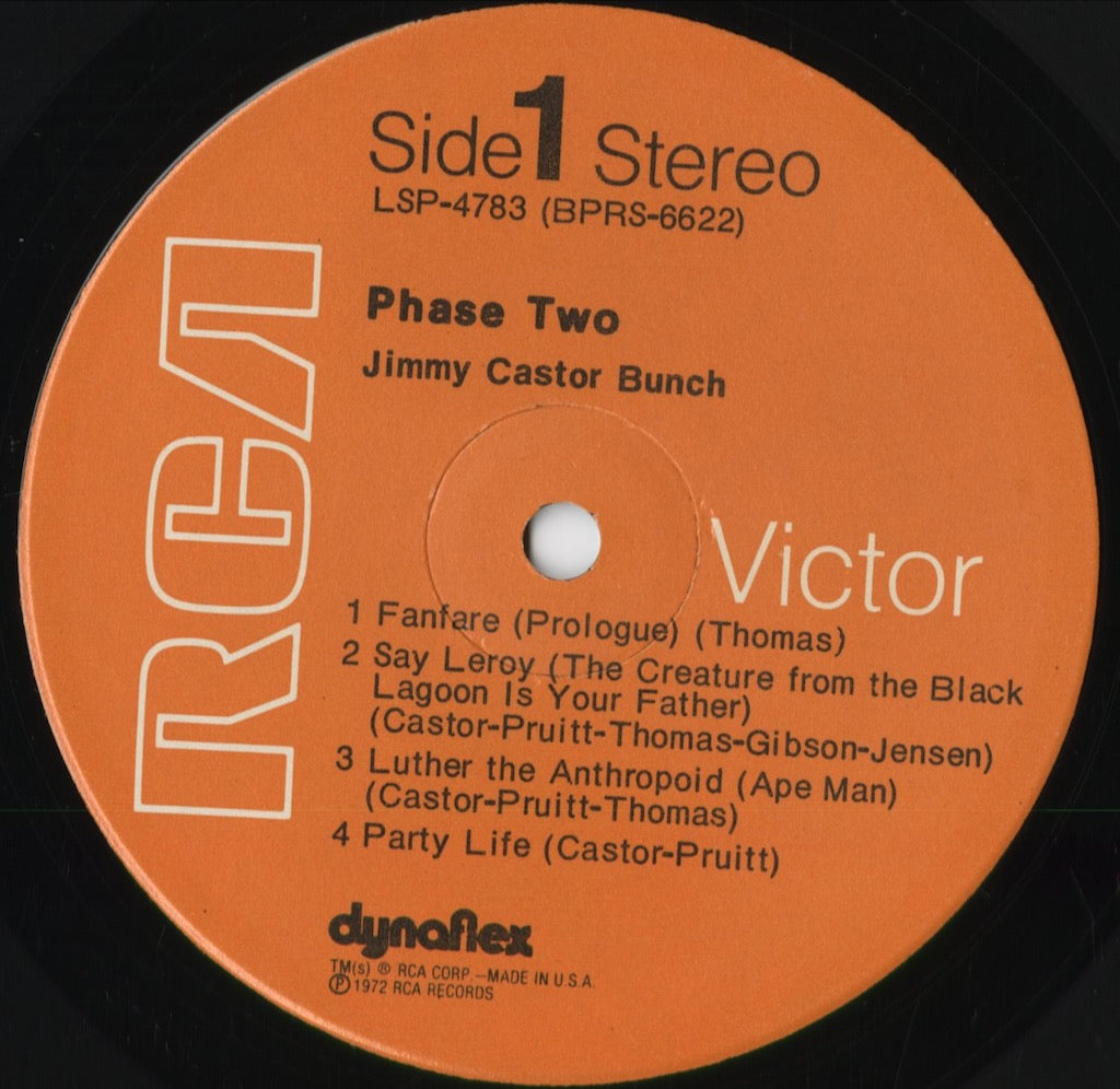Jimmy Castor Bunch - Phase Two (LSP-4783) 1972 US RCA|中古LP