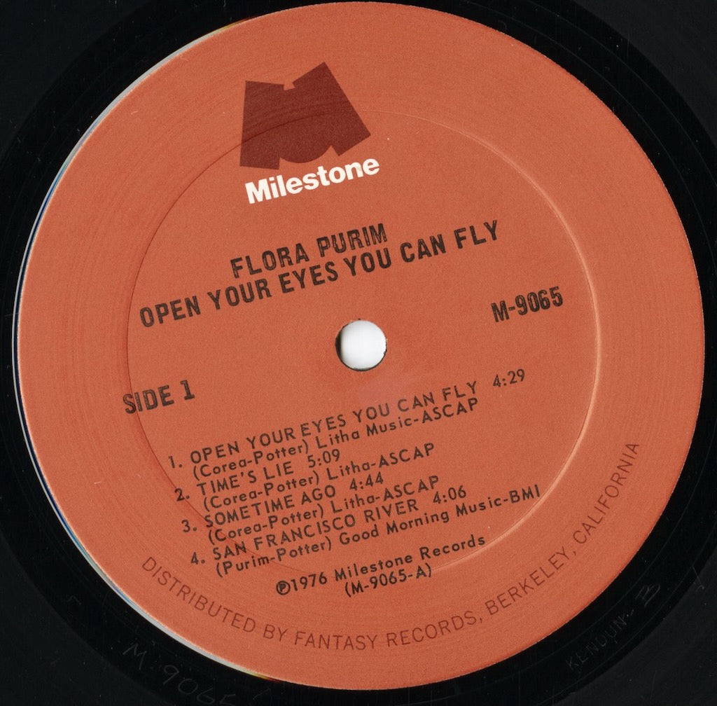 Flora Purim - Open Your Eyes You Can Fly (M-9065) LP 1976 US Milestone|中古LP