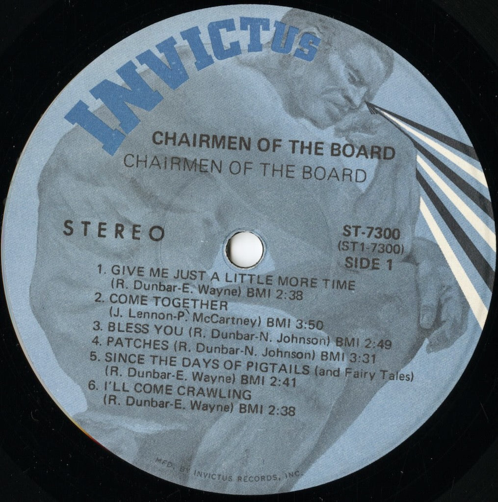 The Chairmen Of The Board / チェアメン・オブ・ザ・ボード / Give Me Just A Little More Time (ST-7300)