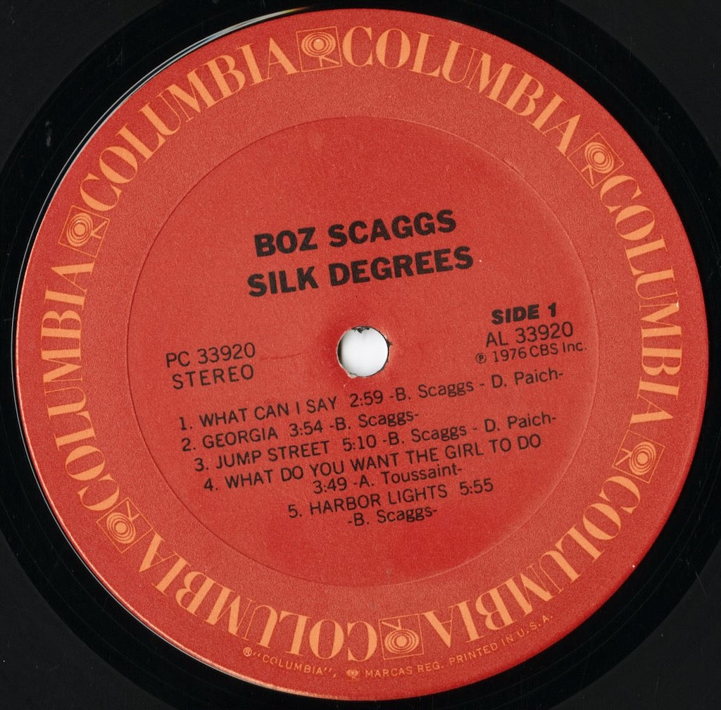 Boz Scaggs / ボズ・スキャッグス / Silk Degrees (PC33920)