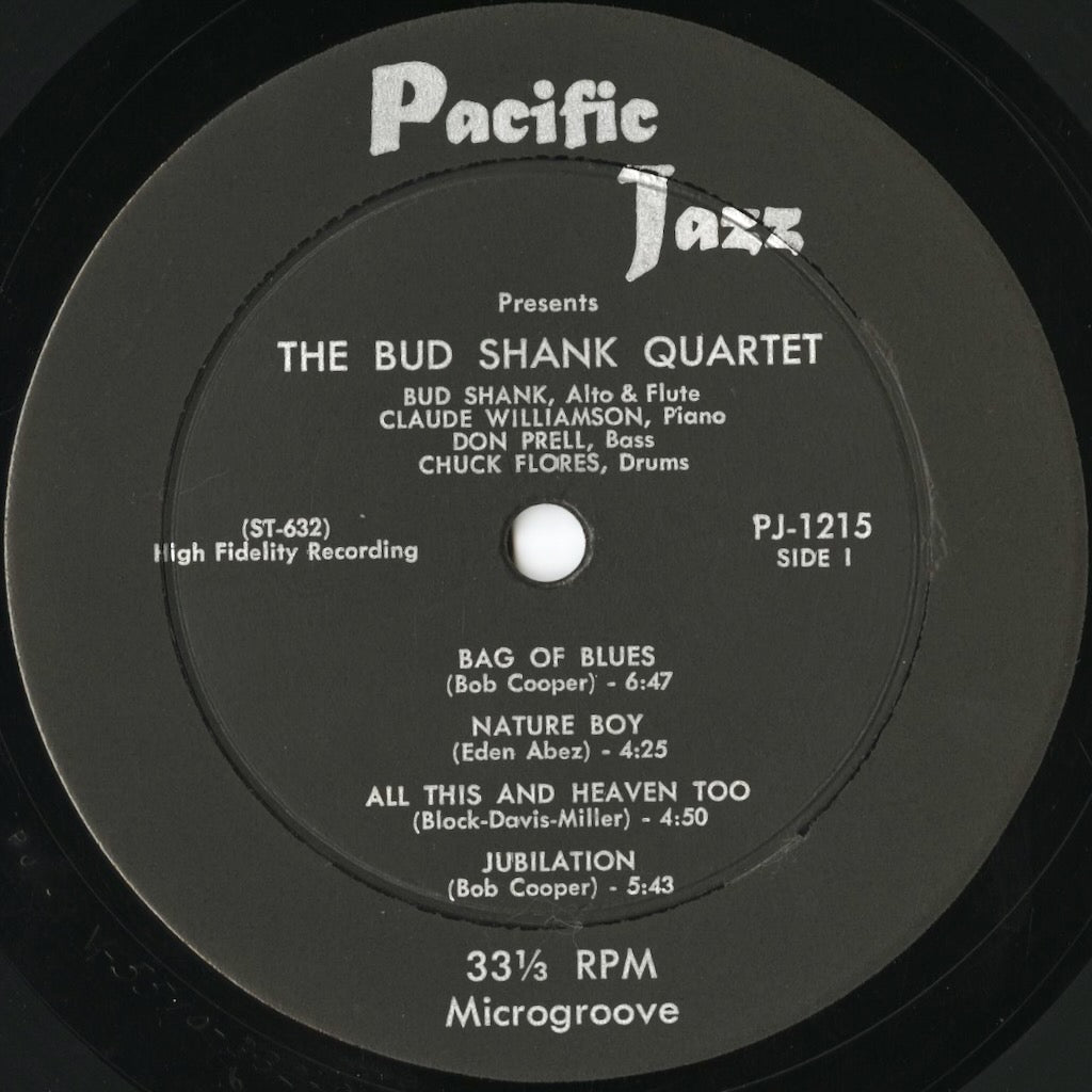 Bud Shank / バド・シャンク / Bud Shank (1956) (PJ-1215)