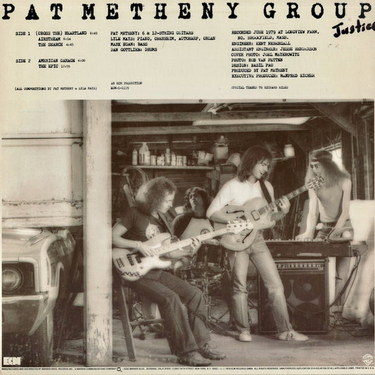 Pat Metheny / パット・メセニー・グループ / American Garage (ECM-1-1155)