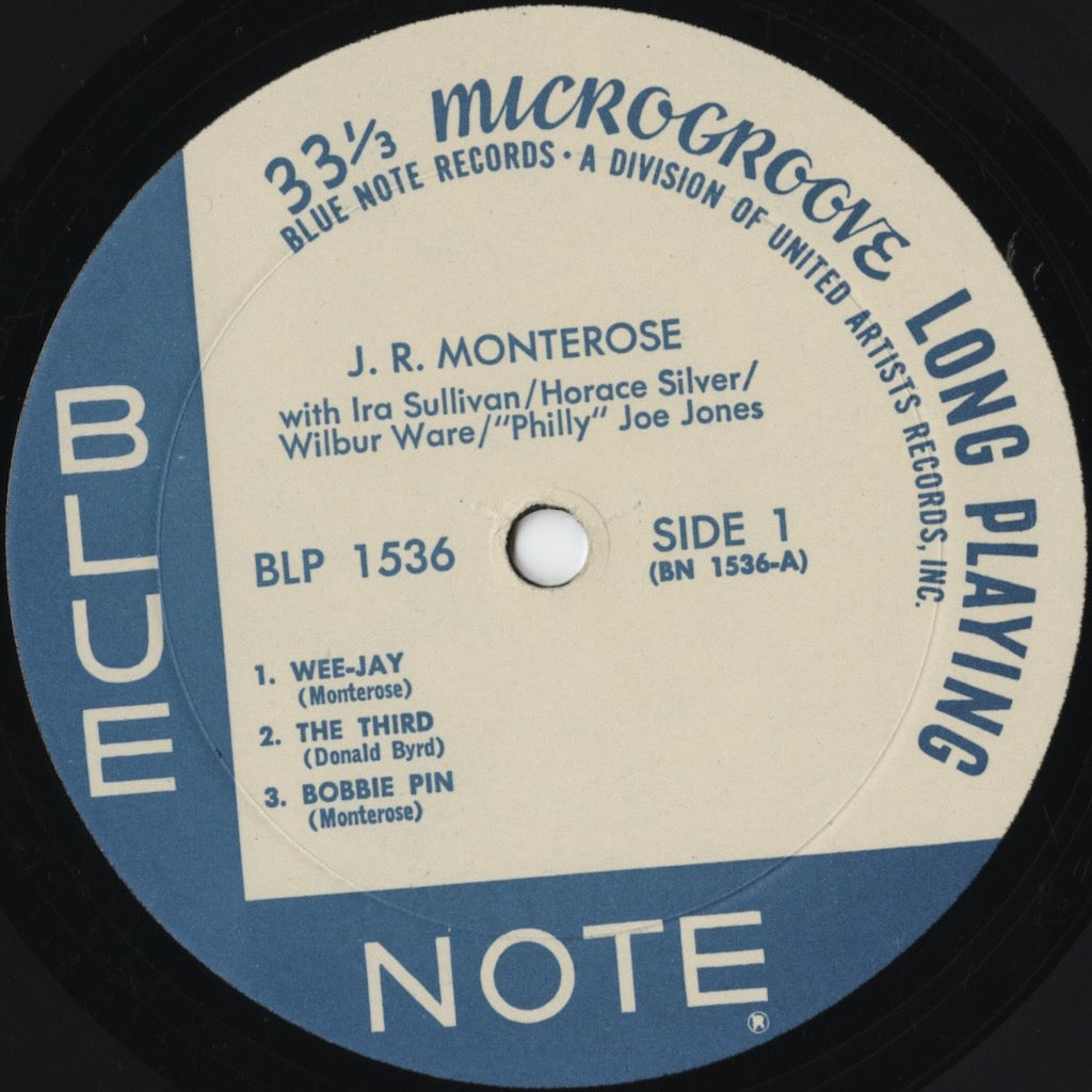 J.R. Monterose – J.R. Monterose (BLP 1536) LP 1972 US Blue Note | 中古LP