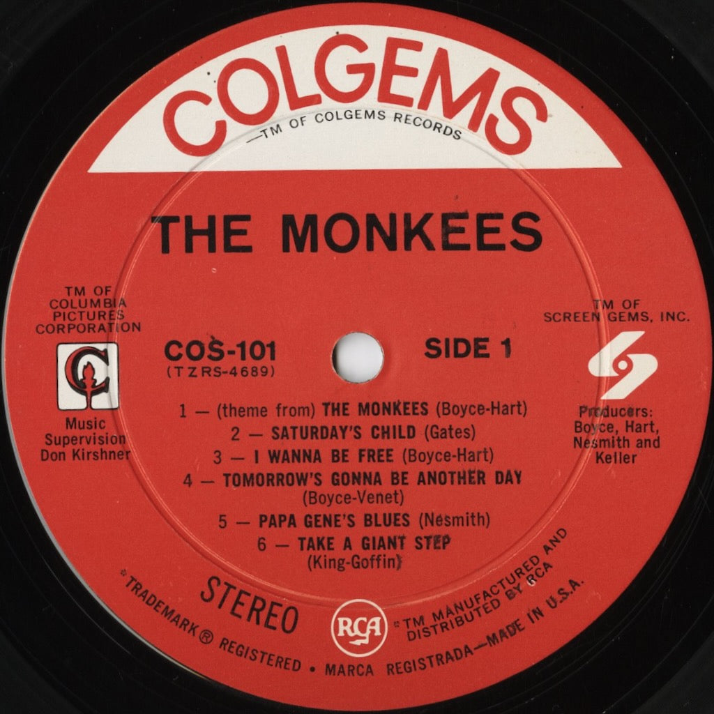 The Monkees / モンキーズ / The Monkees (1966) (COS-101) US ステレオ盤