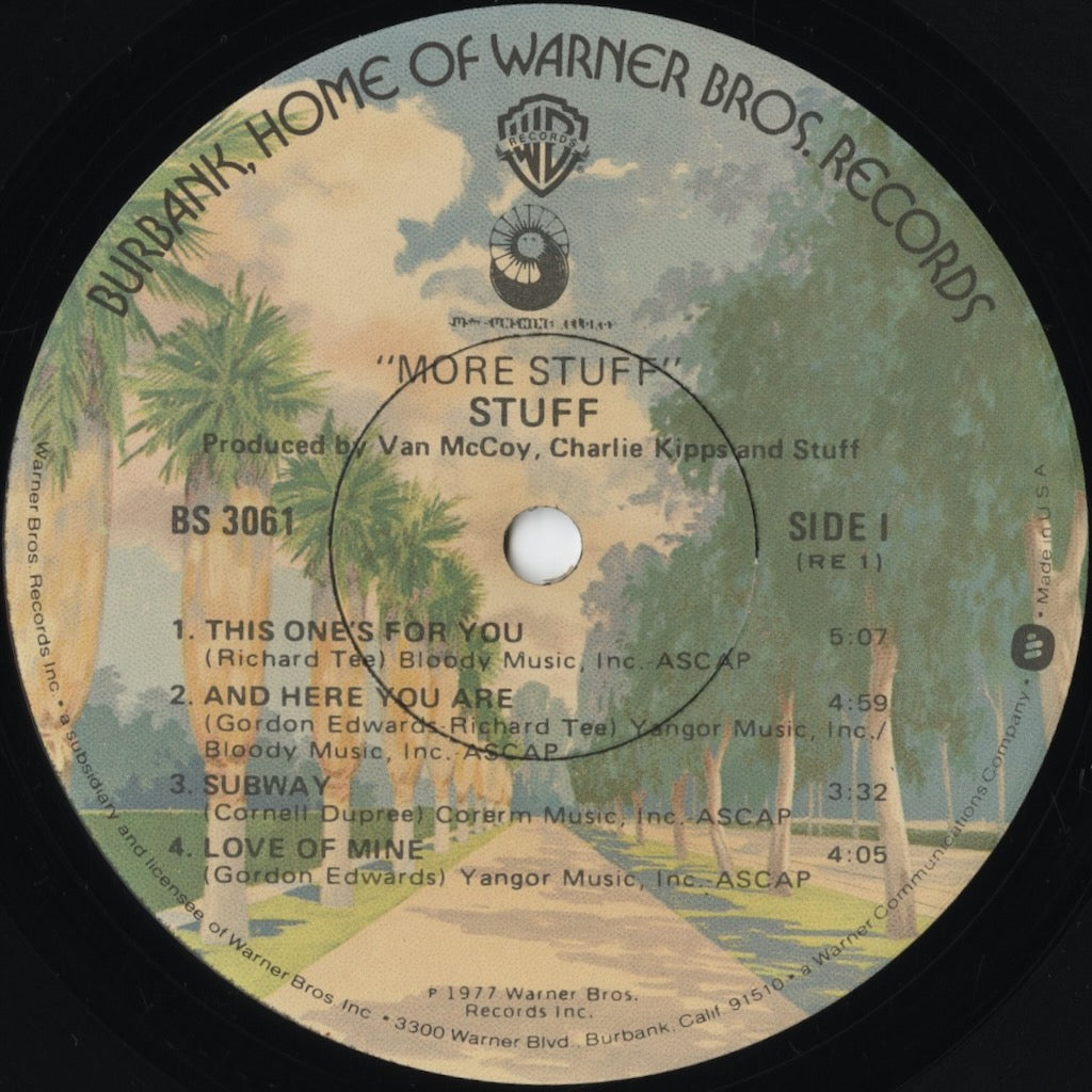 Stuff – More Stuff (BS3061) LP 1977 US Warner Bros. | 中古LP