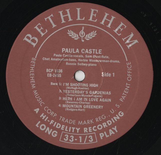 Paula Castle / ポーラ・キャッスル / Lost Love (BCP 1036)