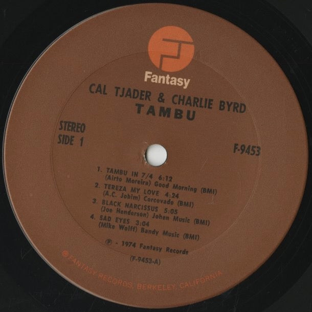 Cal Tjader And Charlie Byrd / カル・ジェイダー チャーリー・バード / Tambu (F-9453)