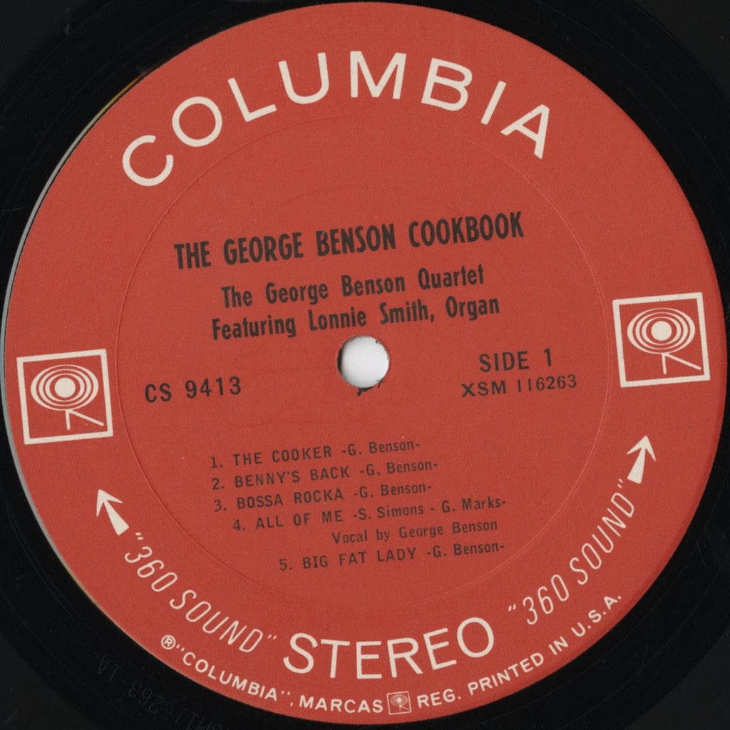 George Benson / ジョージ・ベンソン / The George Benson Cookbook (CS 9413)
