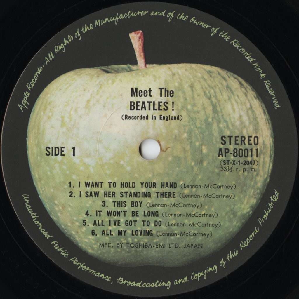 The Beatles / ビートルズ / Meet The Beatles! (AP-80011)