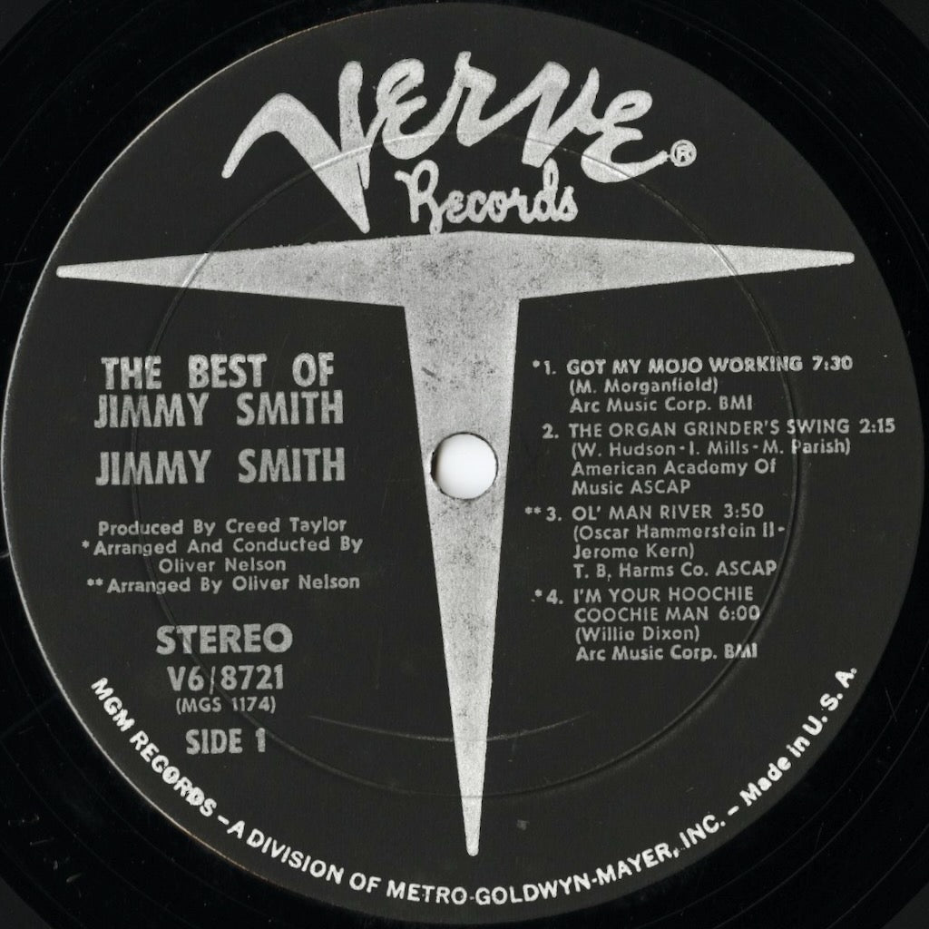 Jimmy Smith / ジミー・スミス / The Best Of Jimmy Smith (V6-8721)