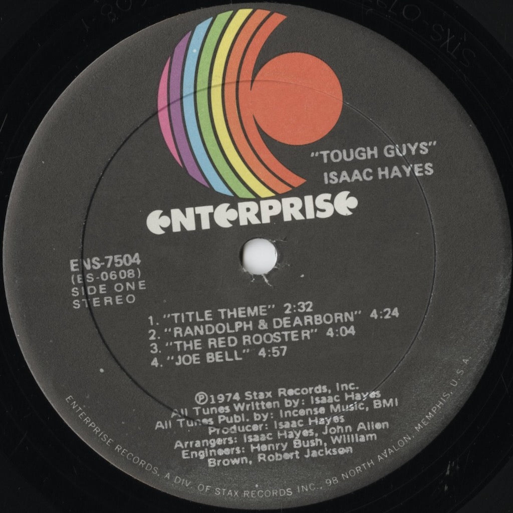 Isaac Hayes – Tough Guys (ENS-7504) LP 1974 US Enterprise | 中古LP