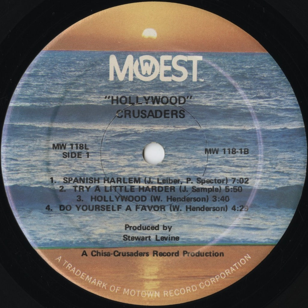 The Crusaders - Hollywood (MW 118L) 1972 US MoWest|中古LP