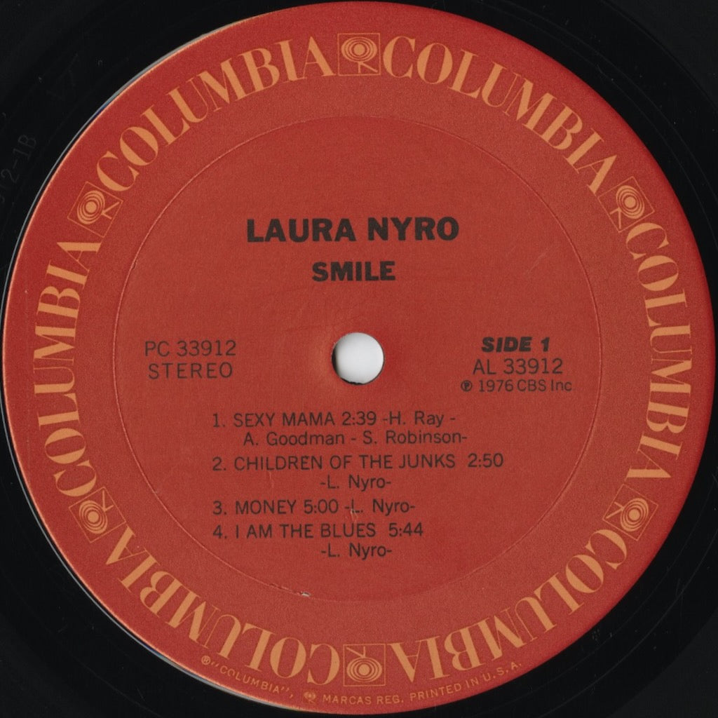 Laura Nyro / Smile (PC 33912) LP 1976 US Columbia|中古LP