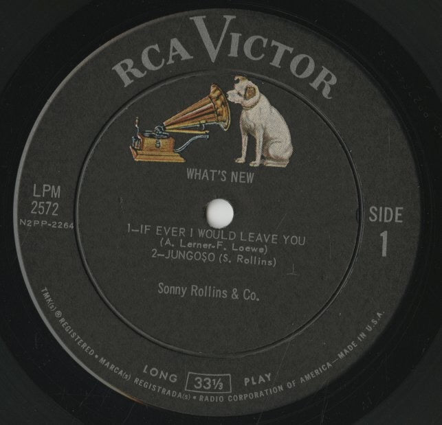 Sonny Rollins / ソニー・ロリンズ / What's New (LPM 2572)