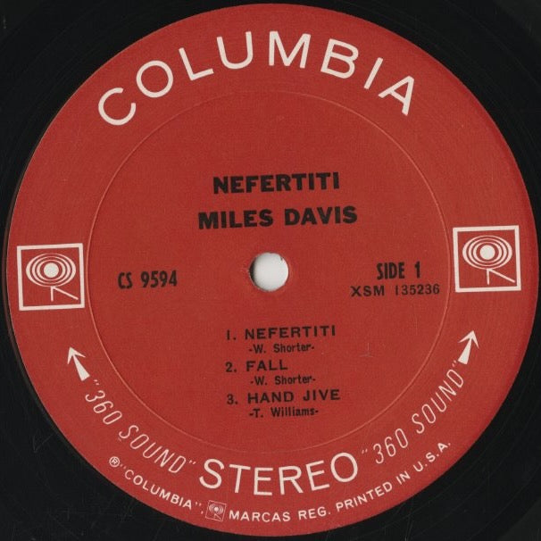 Miles Davis / マイルス・デイヴィス / Nefertiti (CS 9594)