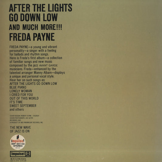 Freda Payne / フリーダ・ペイン / After The Lights Go Down Low And Much More!!! (IMP-88159)