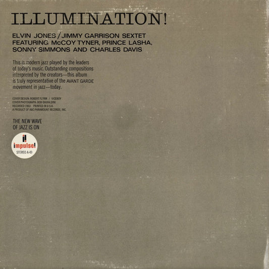 Elvin Jones - Illumination (AS-49) 1973 US Impulse|中古LP