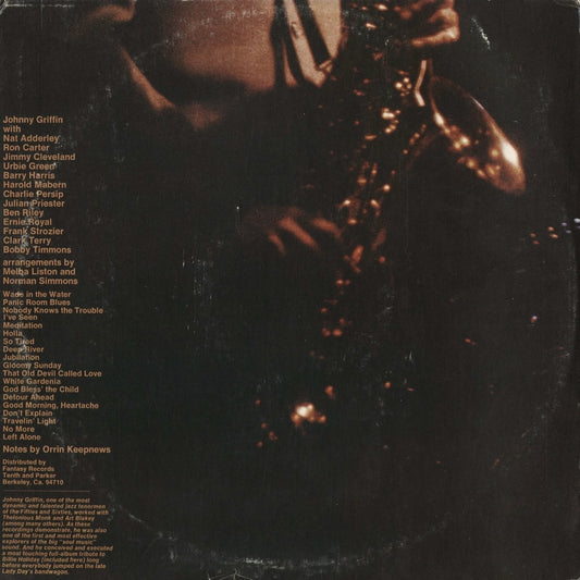 Johnny Griffin - Big Soul (M-47014) 1973 US Milestone|中古LP