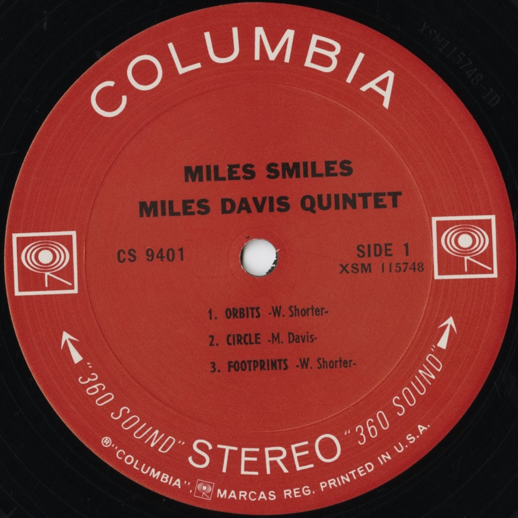 Miles Davis / マイルス・デイヴィス / Miles Smiles (CS 9401)