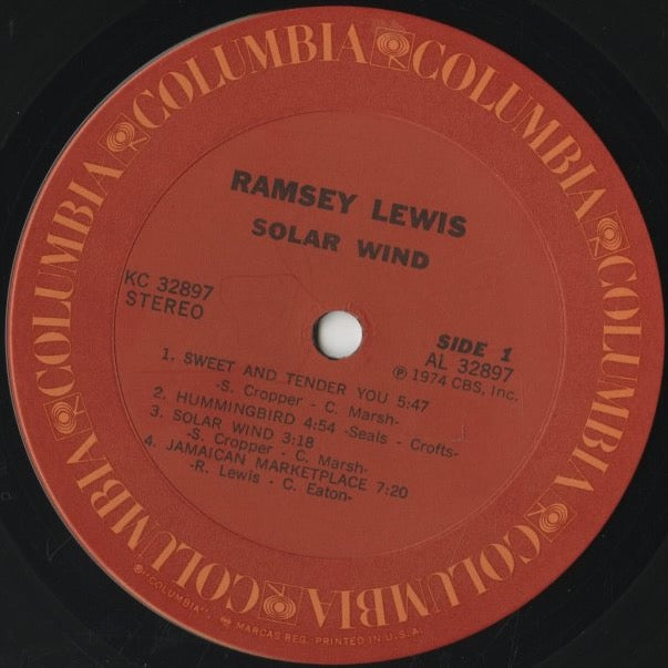 Ramsey Lewis / ラムゼイ・ルイス / Solar Wind (KC 32897)