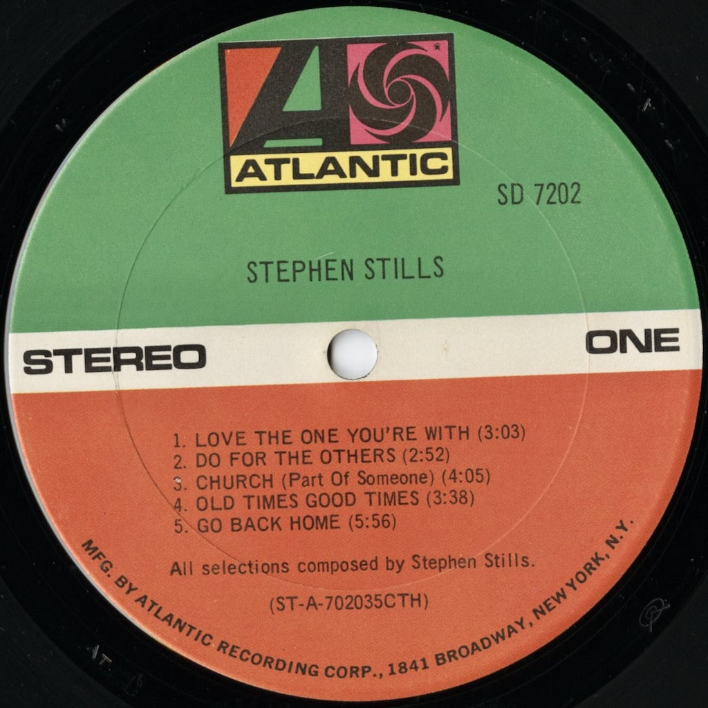 Stephen Stills / スティーヴン・スティルス (1970) (SD 7202)
