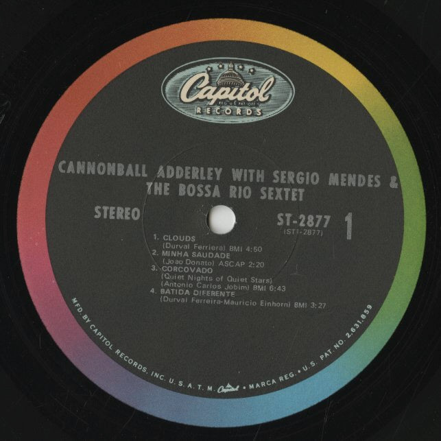 Cannonball Adderley / キャノンボール・アダレイ / And The Bossa Rio Sextet With Sergio Mendes (ST 2877)