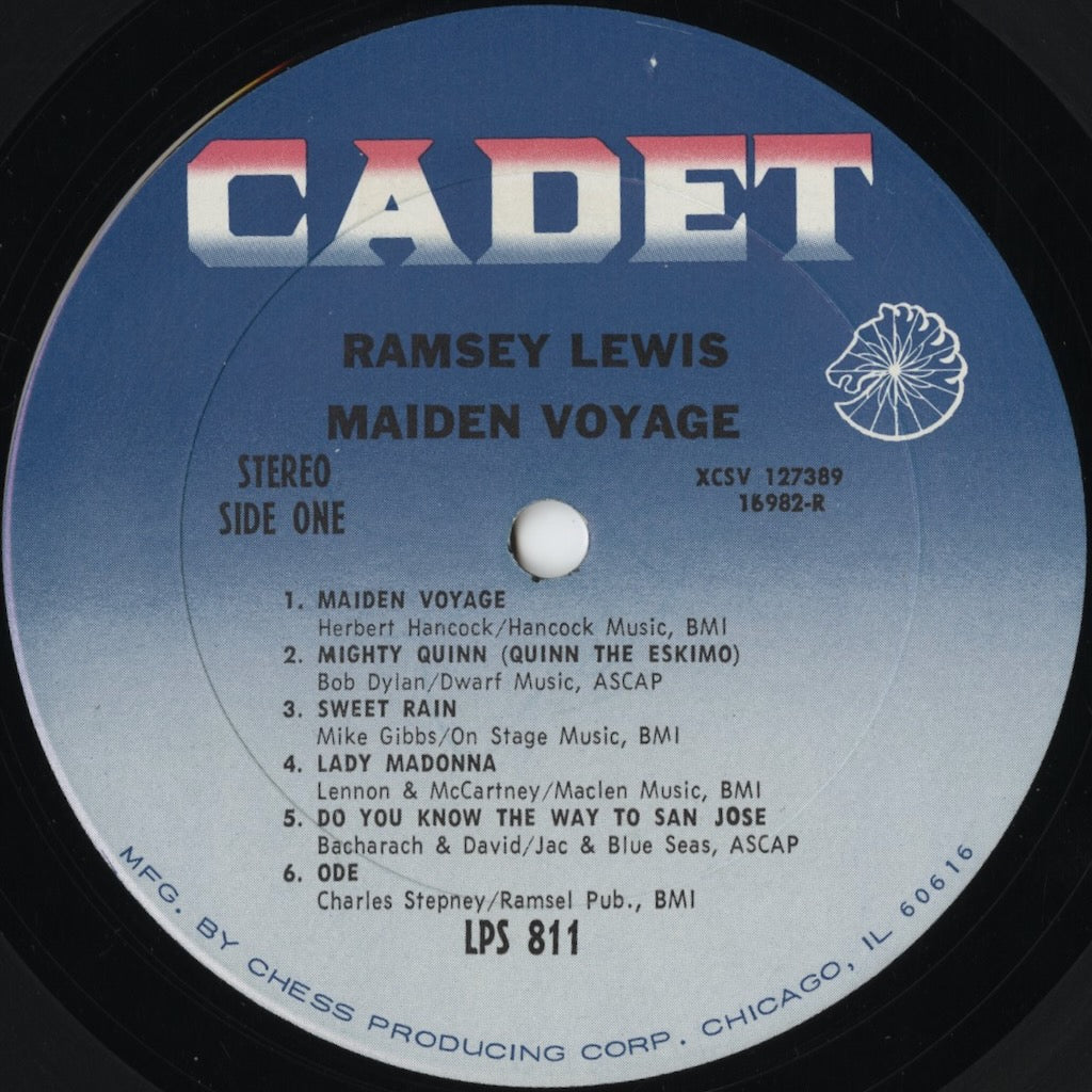 Ramsey Lewis – Maiden Voyage (LPS 811) LP 1968 US Cadet | 中古LP