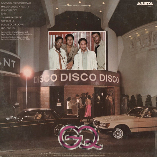 GQ – Disco Nights (AB 4225) LP 1979 US Arista | 中古LP