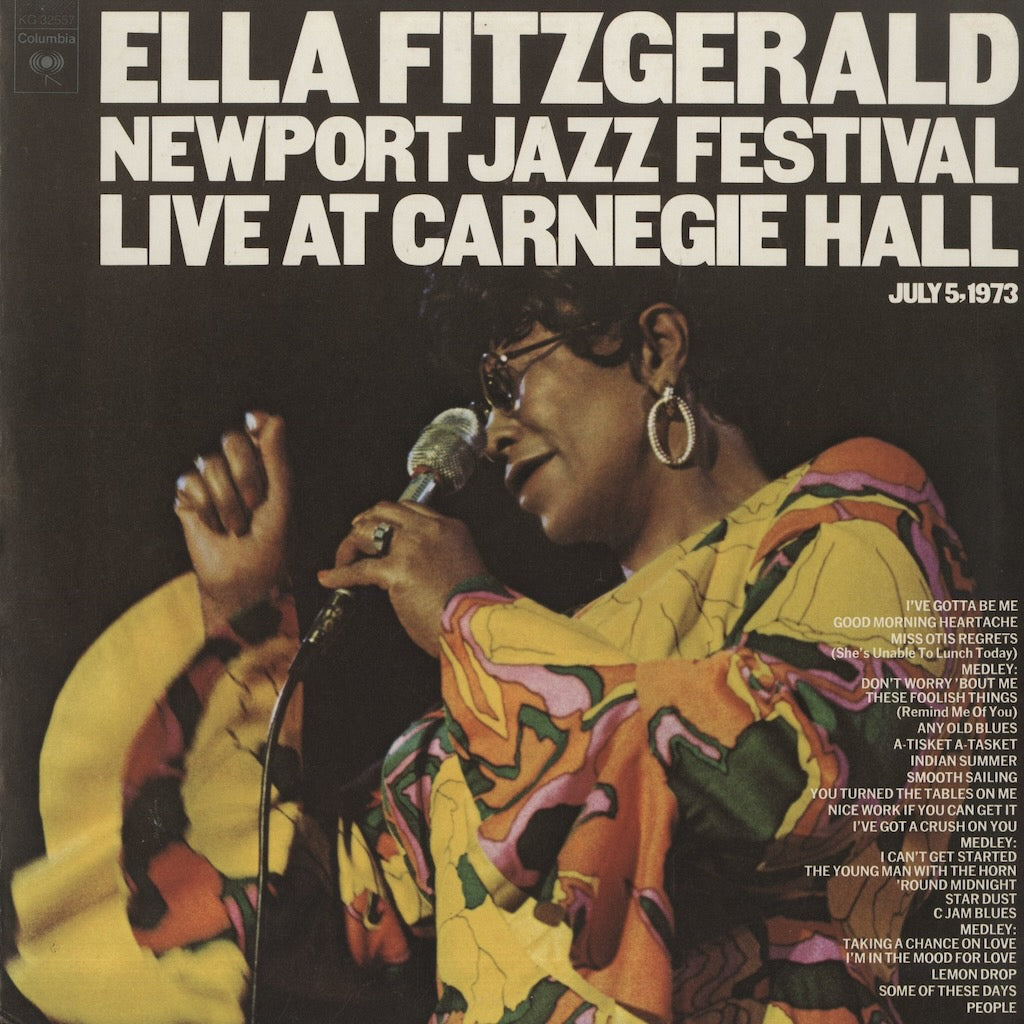 Ella Fitzgerald / エラ・フィッツジェラルド / Newport Jazz Festival Live At Carnegi –  VOXMUSIC WEBSHOP