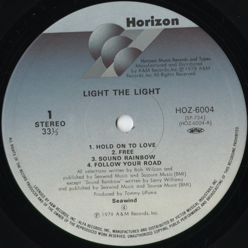 Seawind - Light The Light (HOZ-6004) 1979 JPN Horizon|中古LP